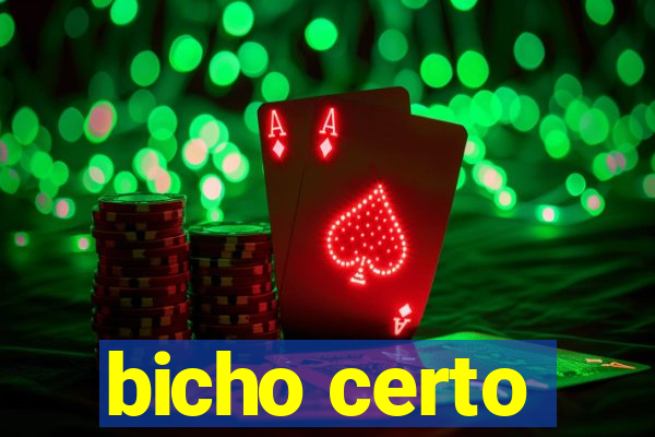 bicho certo